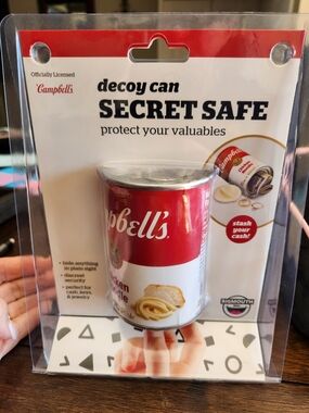 Campbell's Decoy Can Secret Safe - Red & White